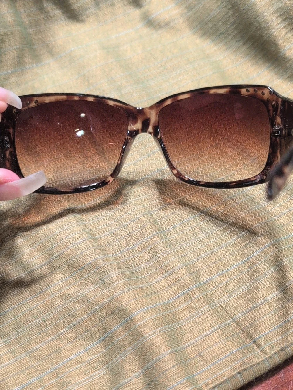 Women’s Tortoiseshell Oversized Sunglasses - Brown Lenses